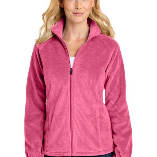Women's Plush Fleece Full Zip Jacket Thumbnail