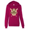 Juniors' Lightweight Pullover Hooded Sweatshirt Thumbnail