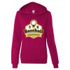 Juniors' Lightweight Pullover Hooded Sweatshirt Thumbnail