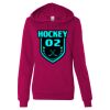 Juniors' Lightweight Pullover Hooded Sweatshirt Thumbnail
